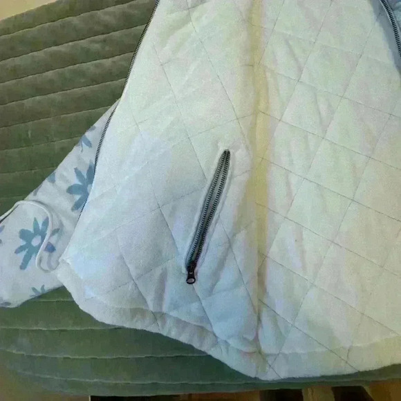 Terry cloth printed bomber - reversible - Picture 2 of 6